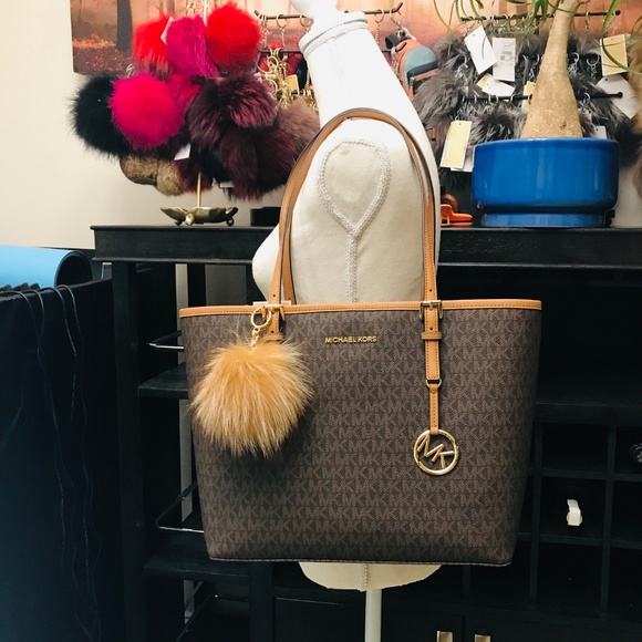 3PCS Michael Kors MD Carryall Tote Wallet Charms - Picture 7 of 8